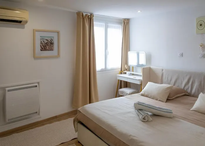 La Demeure Du Soleil T2 Cosy, Clim,wifi, Castillet 15 Min, Parking Facile Appartement *